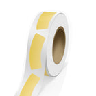 JAM Paper - Rouleaux d'étiquettes standard - goulot de bouteille - 1 3/16 x 3 1/4 - feuille dorée mate - 125 étiquettes/rouleau-Couleur : feuille dorée mate durable | Faites ressortir votre courrier avec des étiquettes d'adresse d'expédition colourées.