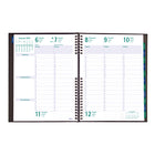 Blueline - 2025 Agenda hebdomadaire/mensuel Timanager Coilpro 5-jour - 10-1/4 po x 7-5/8 po - Noir - Anglais-Planificateur de 5 jours avec calendrier mensuel au début de chaque mois