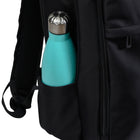 CHAMPS - Sac à dos de la collection Onyx - Noir-Pochette rembourrée pour ordinateur portable et tablette de 15,6" avec fermeture par sangle de compression