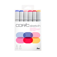 Copic - Sketch marqueurs à encre à double pointe - favoris floraux 2 - lot de 6-cohérence et qualité des couleurs