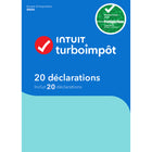Intuit - TurboImpôt 2024 - 20 déclarations - Français - Windows [Téléchargement]-Conçu pour les familles plus grandes et celles avec plusieurs déclarations de revenus