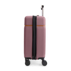 Bugatti - Valise de cabine à coque rigide 21.50po de la collection Cannes - Mauve-Poignée supérieure renforcée avec garniture en PU