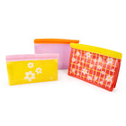 Sully - Ensemble de 3 sacs à collation PEVA -Floral-5