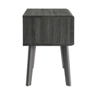 Modway - Render Table d’appoint, Fusain-Construction durable en panneaux de particules