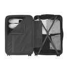 Bugatti - Singapore Grande valise rigide - Bleu métallisé-Notre poignée de chariot télescopique est conçue avec des hauteurs de verrouillage à plusieurs niveaux pour répondre à votre confort, tandis que les poignées supérieures et latérales renforcées facilitent le levage