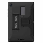 UAG - Étui Robuste Scout avec Support pour Samsung Galaxy Tab A8 10.5 - Noir-TPU antidérapant antimicrobien.