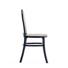 Manhattan Comfort - Paragon 1.0 Lot de 2 chaises de salle à manger style industriel chic, rembourrées, 44,5 cm, noir et gris-Livré chez vous entièrement assemblé Aucun assemblage requis