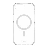 AXS - Crystal Shield D3O Compatible MagSafe pour Apple iPhone 17e / 16e - Transparent-Testé pour des chutes de 8 pieds, soutenu par la technologie D3O 