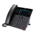 HP - Téléphone IP filaire à montage mural Poly VVX 450 12 lignes - Noir-Restez productif avec 12 touches de ligne programmables prenant en charge jusqu'à 34 affectations de touches de ligne avec pagination pour les numérotations automatiques et les contacts