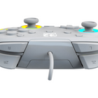 Turtle Beach - Manette de gaming RGB filaire Afterglow Wave pour Nintendo Switch 2 - Gris-Commandes audio sur la croix directionnelle