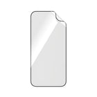 PanzerGlass - Matrix Hybrid Protecteur d'écran pour iPhone 15 Pro - Transparent-Fait de plastique 100 % recyclé pour un avenir meilleur et si facile à installer