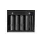 KUCHT KRH363A-C 36 po Hotte murale - 900 CFM - Gemstone-Cette hotte élégante est livrée avec deux filtres à chicane en acier inoxydable compatibles lave‑vaisselle