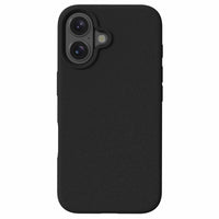 Blu Element - Coque Silicone avec MagSafe pour iPhone 16 Plus - Noire-Compatible avec MagSafe