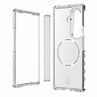 ITSKINS - Étui Hybrid_R Hinge Clear avec Magnets pour Samsung Galaxy Z Fold8 Ultra-Cache-charnière amovible