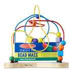 Labyrinthe de perles classique Melissa & Doug -18 perles en bois de différentes formes et tailles