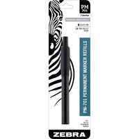 Zebra - PM-701 Recharges pour Marqueur Permanent Heavy Duty - Noir (ZEB65111)-1