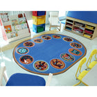 Joy Carpets - Le cercle tapis - 7'8" x 10'9" ovale - Multicolore-La protection du sol et des taches de StainSmart nettoie facilement en utilisant uniquement du savon et de l'eau