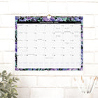 AT-A-GLANCE - Calendrier mural mensuel BADGE floral 2026 - 11 7/8 po H x 14 7/8 po l - bilingue-12 mois de planification mensuel