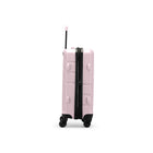 Swiss Mobility - Valise d'enregistrement à coque rigide 26.50po de la collection DXB  - Rose-Poignée télescopique avec hauteurs de verrouillage à plusieurs niveaux