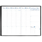 Quo Vadis - 2025 Prénote Agenda Semainier - 8 1/4 po x 11 3/4 po - couleurs variées - Anglais-Format 8.25 po x 11.75 po