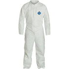 Dupont Personal Protection, Combinaisons Tyvek 400, 2T-Grand, Blanc, Tyvek, paquet de 12-Couleur Blanc