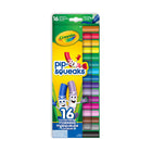 Marqueurs Pip-Squeaks Crayola, ensemble de 16-Ces mini-marqueurs Pip-Squeaks sont parfaitement adaptés aux petites mains des enfants. Votre enfant pourra les manipuler facilement