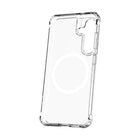 TUFF8 - Samsung Galaxy S25 - Étui robuste Qi2 - transparent-Conception ergonomique : Le TUFF8 a été conçu pour donner à vos doigts et à vos mains un meilleur contrôle tactile lorsque vous passez des appels, envoyez des SMS ou utilisez votre téléphone, grâce à son pare-chocs ergonomique.