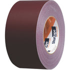 Ruban à conduits de toile colore, qualite entrepreneur Shurtape PC 600 - 72mm l x 55m L - Bourgogne-Caoutchouc naturel