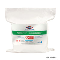 Clorox Healthcare – Serviettes nettoyantes désinfectantes au peroxyde d'hydrogène de rechange, paq./185 serviettes-Lingettes pré-humidifiées, durables et prêtes à l'emploi. Requièrent un équipement de protection individuelle lorsqu'utilisées