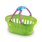 Learning Resources New Sprouts Pile de paniers, paquet de 4-Ensemble de 4 paniers ovales aux nouvelles couleurs de pousses (orange, vert, violet, bleu)