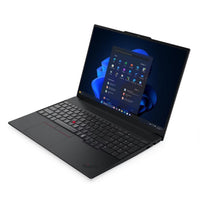 Lenovo - ThinkPad E16 Gen 3 portable 16 po - Intel Core Ultra 7 255H - SSD 512 Go - 16 Go de RAM - Windows 11 Pro - Noir-Processeur : Intel Core Ultra 7 255H, 16C (6P + 8E + 2LPE) / 16T, Max Turbo jusqu’à 5,1GHz, 24 Mo