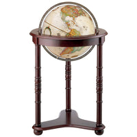 Replogle - Globe terrestre antique Westminster 16 po - Français-Un méridien moulé sous pression en relief