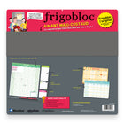 Blueline - 2025-2026 Calendrier Magnétique Frigobloc - 14 po x 13-1/2 po - Français-Dimensions: 14 po H x 13-1/2 po l