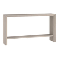 Hudson&Canal - Console Osman 55" de largeur par - Blanc aulne-Un design contemporain moderne pour votre entrée, votre salon, votre bureau et plus encore
