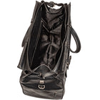 Mancini - Sac de voyage Buffalo - 20.5po x 13po x 15.5po - Noir-Sangle à ferroutage sur le dos