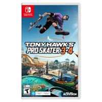 Tony Hawk 3+4 Remasterisé – Édition Standard pour Nintendo Switch-Préparez-vous pour le retour de la franchise légendaire avec Tony Hawk's  Pro Skater  3 + 4. Revu et corrigé avec plus de skateurs, de nouveaux parcs, des figures encore plus extrêmes, une bande sonore percutante, et bien plus encore
