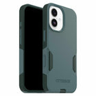 OtterBox - Étui Commuter MagSafe avec Contrôle de la Caméra pour iPhone 17 - Vert armoise-Les couvercles de port bloquent la poussière et la saleté