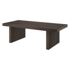 Hudson&Canal - Table basse rectangulaire Soren (122 cm) - Brun aulne-Le plateau de table a une capacité de poids de 60 lb