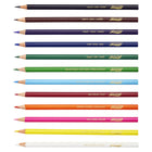 Prang - Crayons de couleur à grosse mine - couleurs assorties - paquet de 12-Les crayons durables avec une mine durable offrent des couleurs vives et résistent à la décoloration
