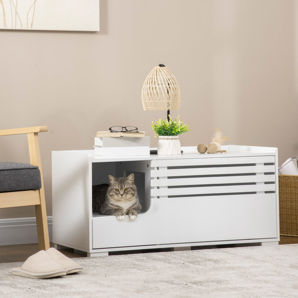 Abri Pour Chat Extérieur Isolé - Maison Surélevée étanche Avec Toit - Rembourrage Intérieur Chaud - Pour Jardin, Balcon, Protection Hiver - 7