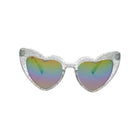 Gry Mattr - Lunettes de soleil enfants 3+ plastique - Chloe coeur à paillettes-Lentilles polycarbonate incassables
