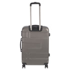 Nicci - 24" Valise de taille moyenne  Deco - Gris-Poignée de transport supérieure et latérale