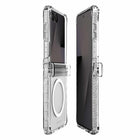 ITSKINS - Étui Hybrid_R Hinge Clear avec Magnets pour Samsung Galaxy Z Flip8-Protection antichute de qualité supérieure jusqu'à 3 m (10 pi)