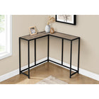 Monarch Specialties - 2155 Table D'Appoint - 36 po L/Taupe Fonce/Console De Coin-2