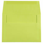 JAM Paper - Enveloppes d'invitation colorées A7 - 5 1/4 x 7 1/4 - vert lime ultra - 100/paquet-Ces enveloppes sont parfaites pour envoyer des invitations, des cartes de voeux, des RSVP, des cartes de remerciement, des cadeaux d'anniversaire, des remises de diplômes, des vacances et plus encore