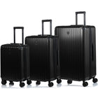 CHAMPS - Ensemble de bagages extensibles  3 pièces - à parois rigides Collection Element - Noir-Materieau Polycarbonate