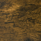 HOMCOM - Bibliothèque présentoir style industriel - brun rustique-Matériau : panneau de particules 