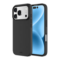 AXS - Pulse Compatible avec MagSafe Apple iPhone 17 Pro Max - Noir-Coins renforçés qui absorbent les chocs en créant un coussin d’air entre l’appareil et les surfaces