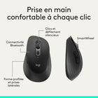 Logitech - Signature Comfort M840 L, souris sans fil - Noir-Fonctionne sur pratiquement toutes les plateformes : compatible avec Windows, macOS, Chrome OS, Linux, iPadOS et Android, une souris pour tous vos appareils et toutes vos configurations de bureau
