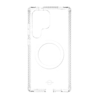 ITSKINS - Coque Transparente Hybrid_R Compatible avec Accessoires Magnétiques pour Samsung Galaxy S24 Ultra-Testé pour des chutes jusqu'à 3 mètres (10 pieds)
